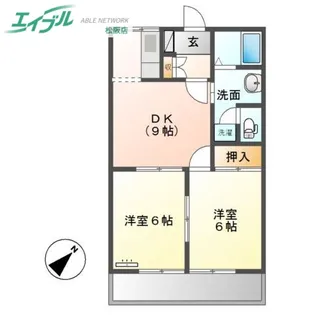 セザンヌ【1階】の間取り