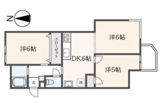 エクレール南生田【1階】の間取り