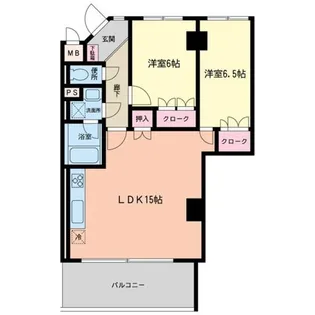 NFプラザ【7階】の間取り