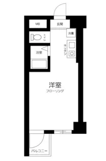 ディアシティ赤坂東館【4階】の間取り