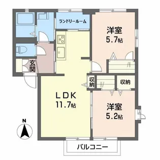 パークハイツ野上 C棟【1階】の間取り