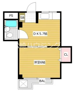 メゾンノムリエ【2階】の間取り