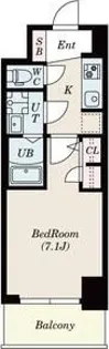 S-RESIDENCE高井田Central【5階】の間取り