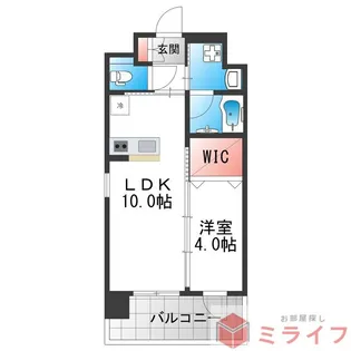 グランドゥーエ永和駅前【3階】の間取り