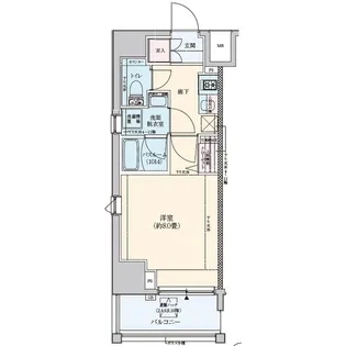 ロアール赤羽【10階】の間取り