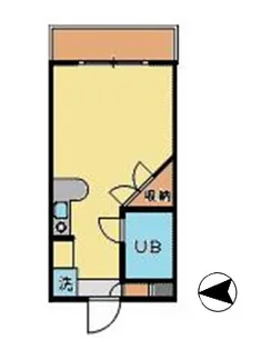 パレベールB【1階】の間取り
