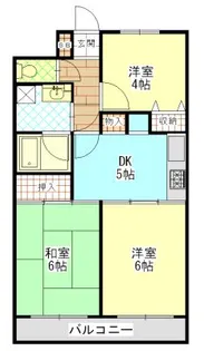 メゾンゴセキ【2階】の間取り