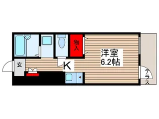 ペリエ新松戸【1階】の間取り