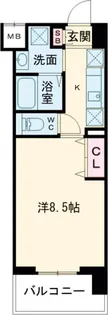 フィオレ・レジデンス出島海岸通【7階】の間取り