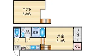 シトラスジュノス【1階】の間取り