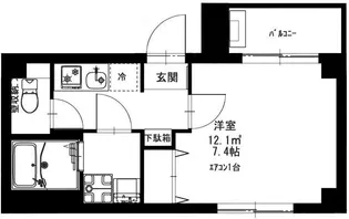b’CASA TAK綾瀬【2階】の間取り