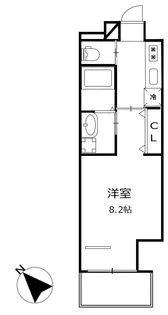 GUILD幕張【10階】の間取り