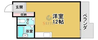 メゾン・ユルベーヌ【2階】の間取り