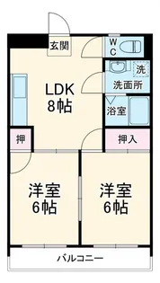 エスタビルド【2階】の間取り