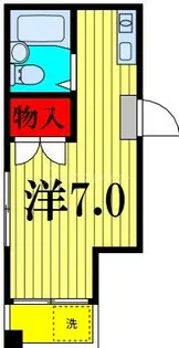 KSKサンパール【3階】の間取り
