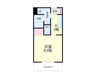 エルーセラ【2階】の間取り