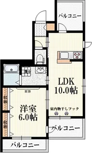 メゾン・ブラン【2階】の間取り