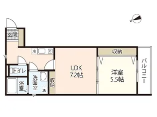 RESIDENCE KOJIMA【1階】の間取り