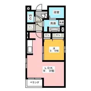 casser【2階】の間取り