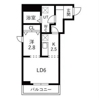 メリディアン利府加瀬壱番館【1階】の間取り