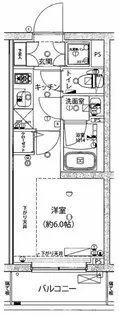 Rising place綾瀬【4階】の間取り