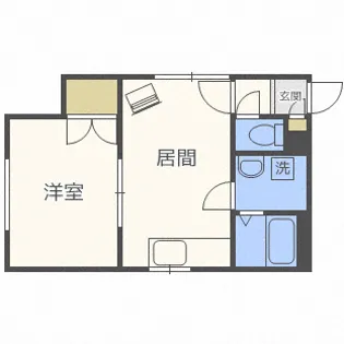 メゾニティー南円山【2階】の間取り