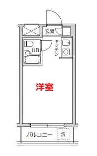 ベルサイユ池上【5階】の間取り