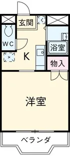 ベルメゾン錦【2階】の間取り