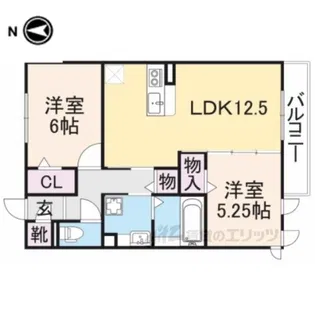 グレイス【2階】の間取り