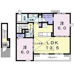 ミルト【2階】の間取り