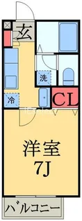 メゾンプランドール【1階】の間取り