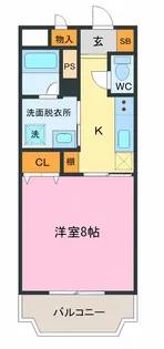 オーブIII【2階】の間取り