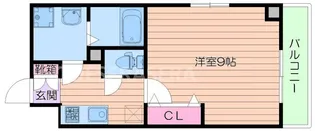 グランシエール都島【2階】の間取り