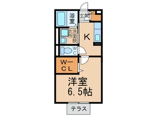 サニーハウス東 A・B・C【1階】の間取り