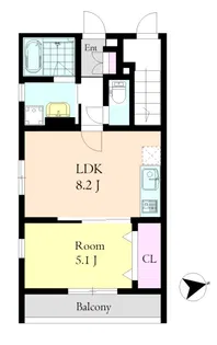 Maison Spica【1階】の間取り