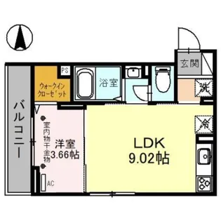 グラナーダ K【3階】の間取り