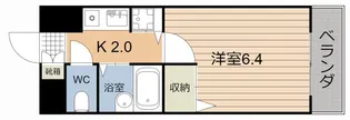 ライオンズマンション交通局前805号【8階】の間取り