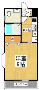 ヴィラ・フィオーレIII【3階】の間取り