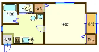 ジョイタウン【2階】の間取り