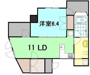 シンクロニー【4階】の間取り