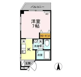 日浅ビル【2階】の間取り