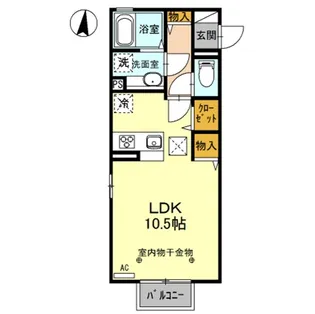 Marigold【1階】の間取り