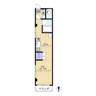 グリンデル戸越銀座【2階】の間取り