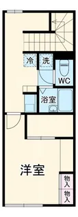 レオパレス紫陽花【2階】の間取り