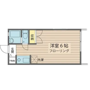 メゾネットK&K【1階】の間取り