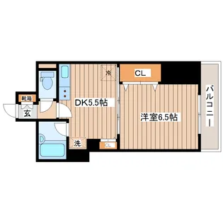 平和マンション北仙台【8階】の間取り
