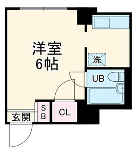 ラフィントール湘南【1階】の間取り