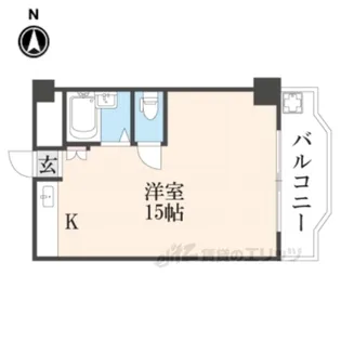 ビクトワール桜井【2階】の間取り