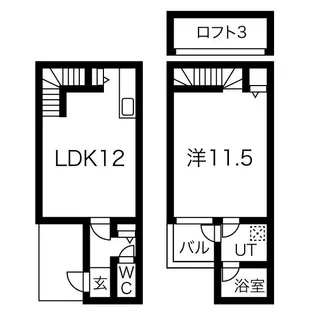 Stanford squareの間取り