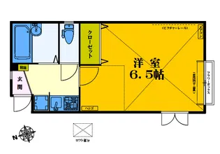 ソレイユ中野【2階】の間取り